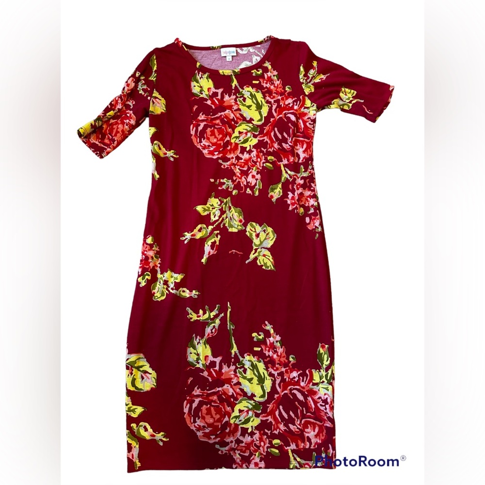 LuLaRoe Julia Dress. Size M. GORGEOUS!